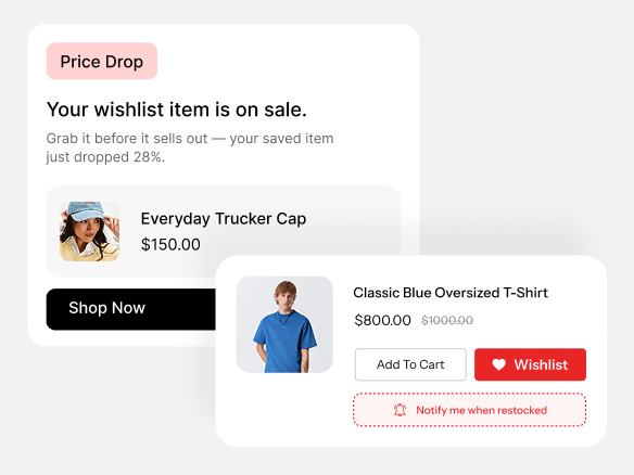 Convert More Sales with Price Drop Alerts